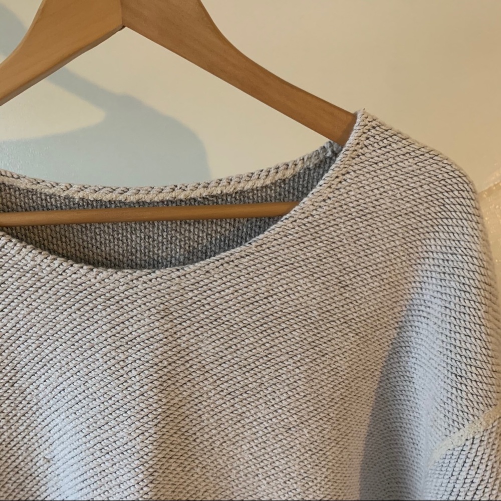 American Apparel reversible easy sweater